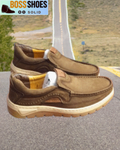 Mustard Leather Casual Shoe | Code: MC-201 / মাস্টার্ড লেদার ক্যাজুয়াল শু